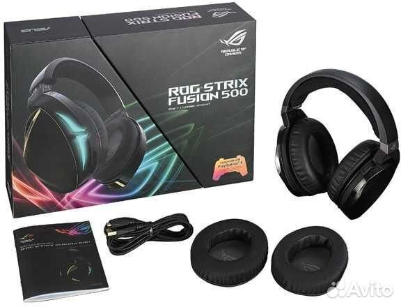 Игровые наушники asus ROG Strix Fusion 500 7.1