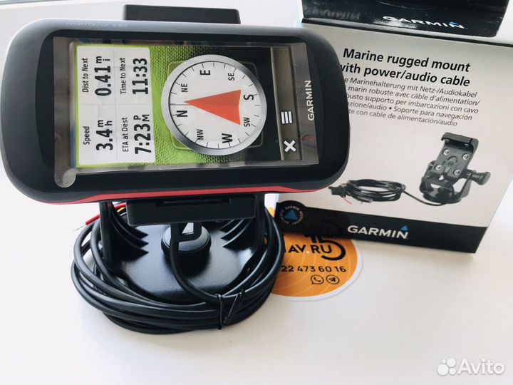 Крепеж для навигатора Garmin Montana 680