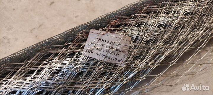 Сетка пвс 40 L оцинкованная (10 кв. м)