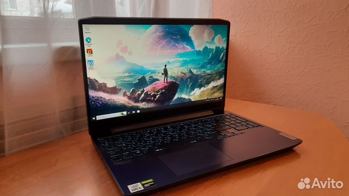 Мощный игровой ноутбук Lenovo gaming gtx1650