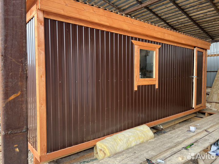 Бытовка новая 6м