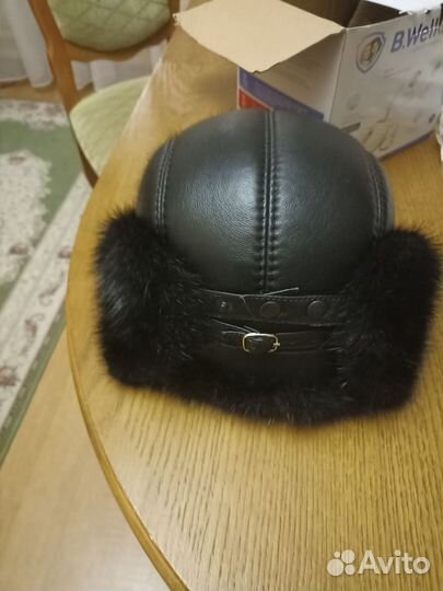 Мужская зимняя меховая шапка