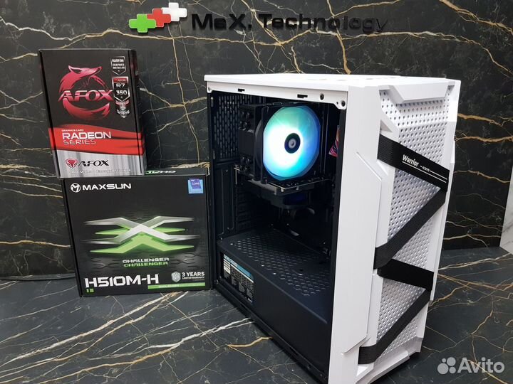 Игровой пк Intel Core i3 и R7 350 2Gb