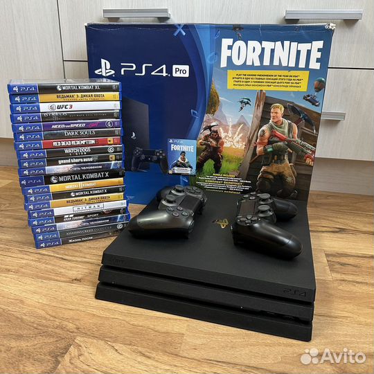 Sony PS4 Pro 1Tb / Ростест 2V