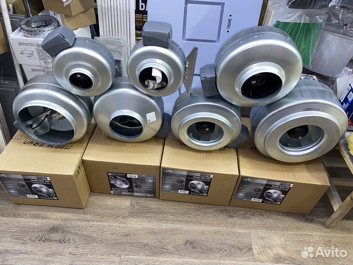 Вентилятор канальный d125 Mars