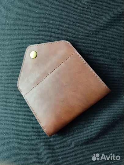 Обложка для охотничьих документов. Кожа