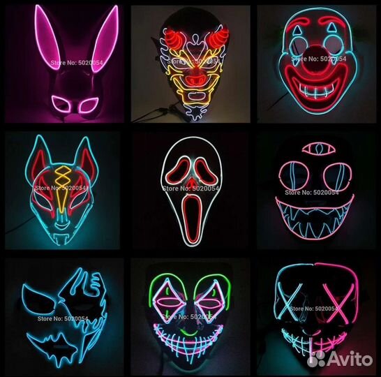 Светодиодная маска