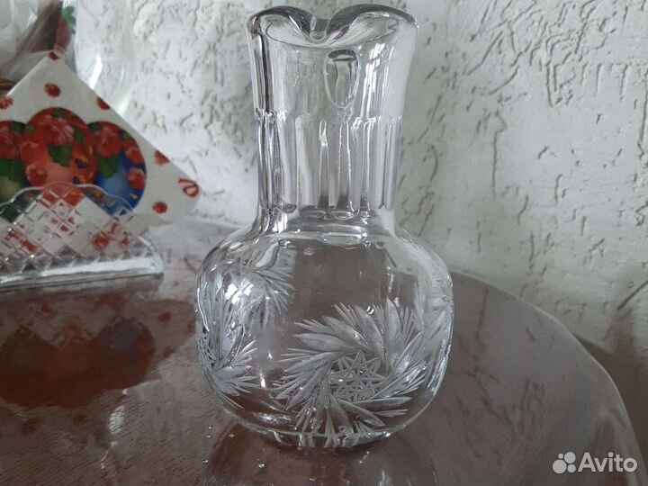 Хрустальный кувшин СССР