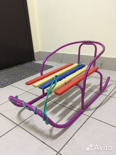 Детские санки без колес