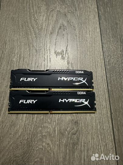 Оперативная память DDR4 16Gb HyperX