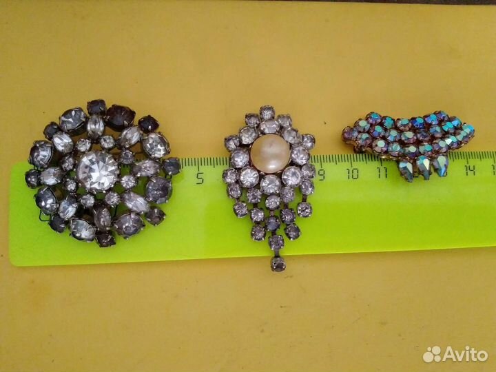 Броши, бижутерия б/у СССР