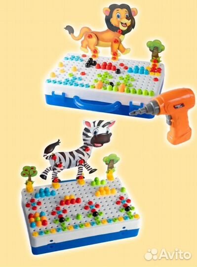 Конструктор с шуруповертом 