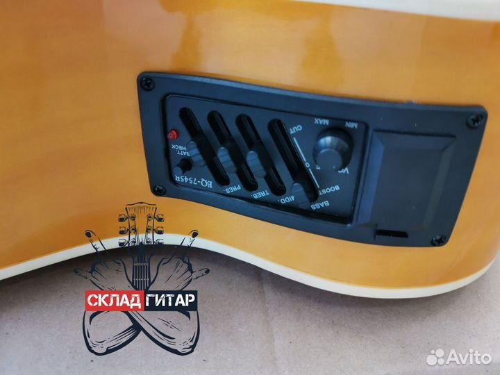 Гитара электроакустическая Elitaro E4050EQ N