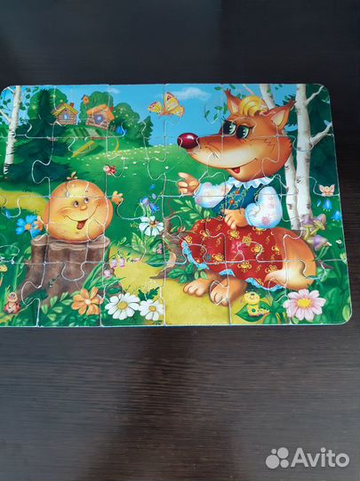 Пазлы детские мягкие