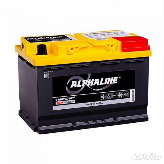 Аккумулятор Alphaline AGM SA 57020 70R обр. пол. 70 Ач