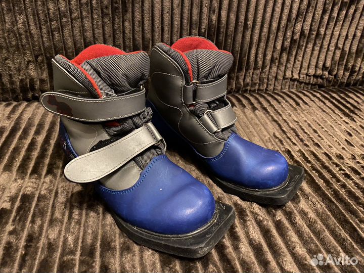 Лыжные ботинки р.34