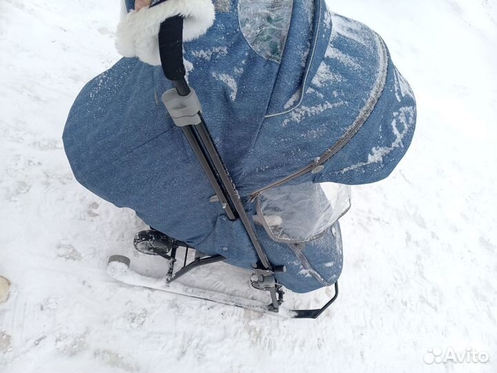 Детские санки коляска