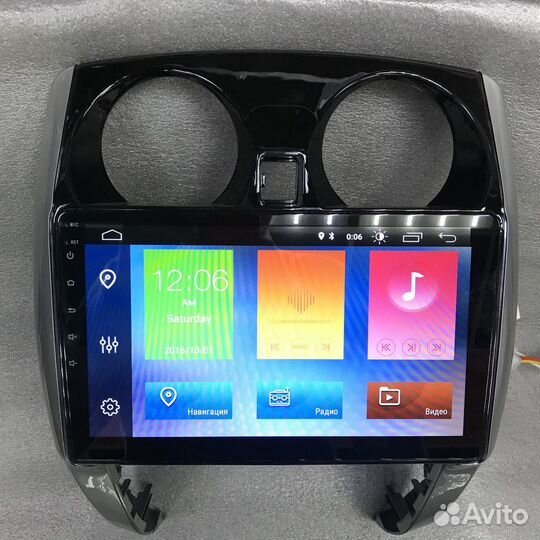 Штатная магнитола Nissan Note