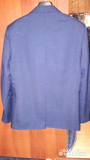 Синий школьный костюм Boston