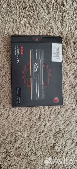 Оперативная память adata XPG gammix d10 16gbx2