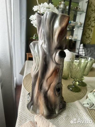 Ваза настольная керамическая