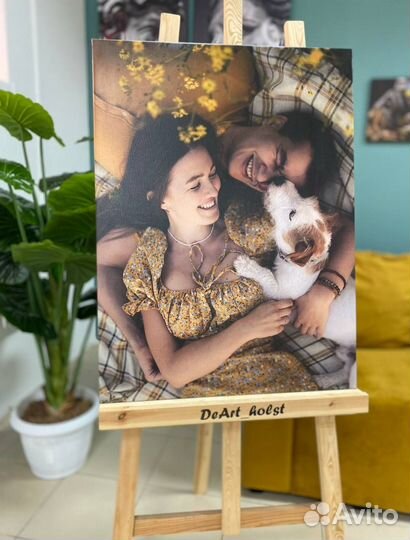 Портреты на холсте