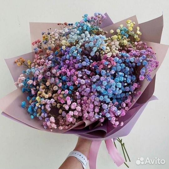 Гипсофила букет 1 сентрября