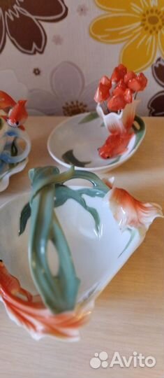 Набор посуды золотая рыбка