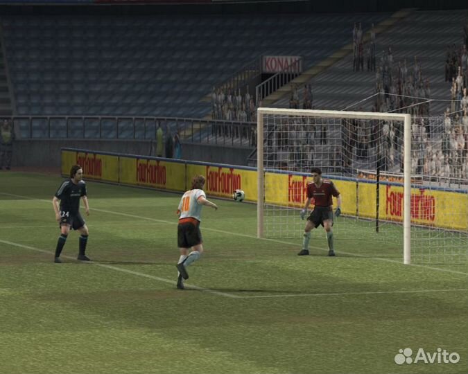 Pro Evolution Soccer 5, б/у, множ.царап., английск