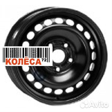 KFZ Volvo 6x15 5x108 ET46 Dia63.3 Черный