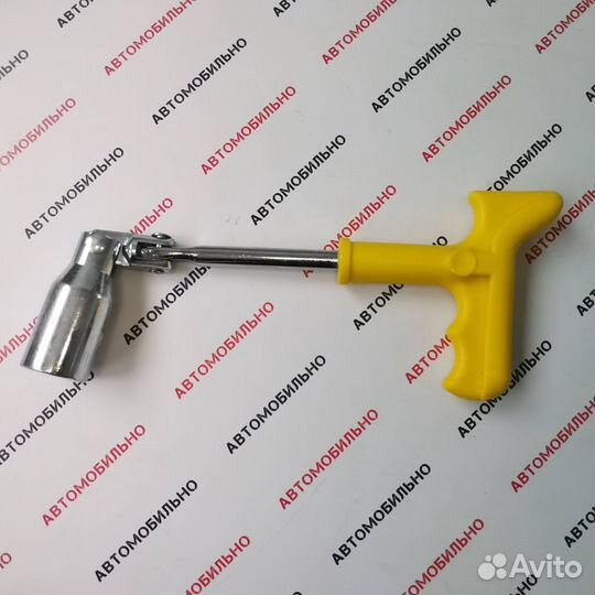 Ключ свечной шарнирный с резиновым уплотнителем, 2