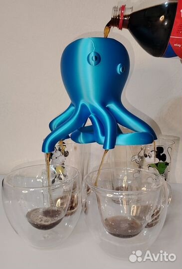 Осьминог-дозатор для напитков большой XXL