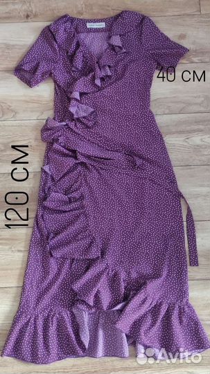 Летнее платье миди