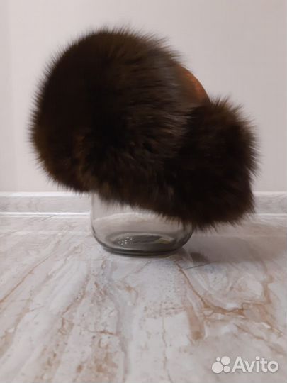 Шапка ушанка меховая женская