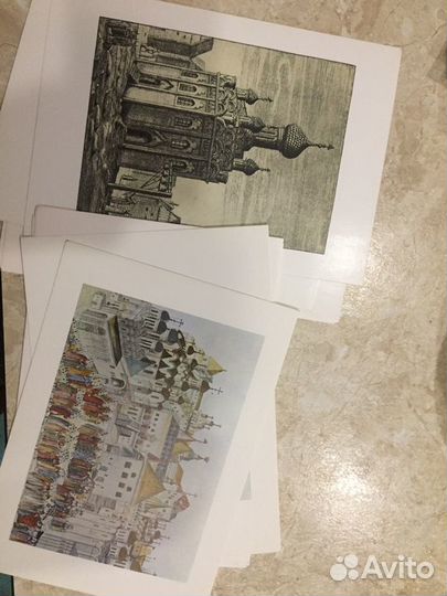 Набор открыток.,Старая Москва. VII век