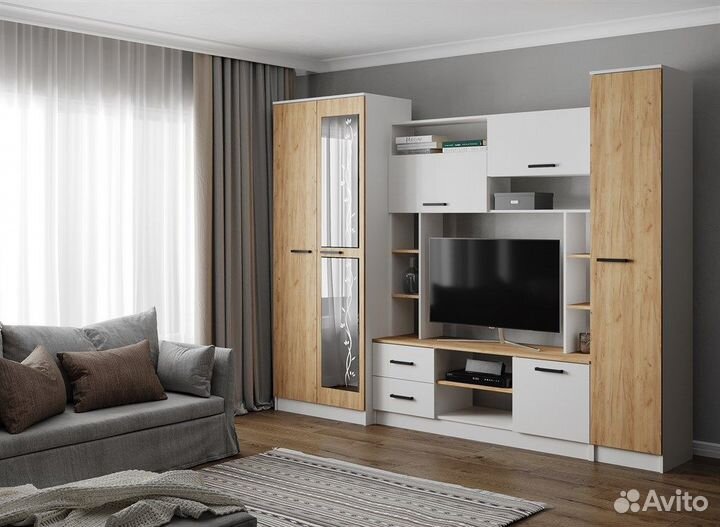 Стенка в гостиную Соло