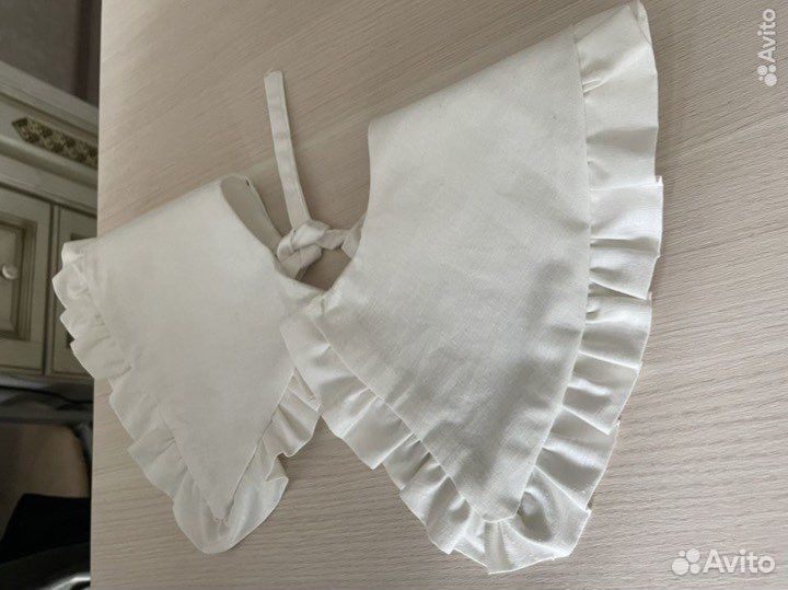 Накладной съемный воротник ручной работы