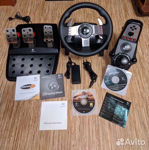Logitech G27 Руль Игровой купить в Красноярске | Электроника | Авито