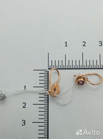 Серьги с камнями(9680)