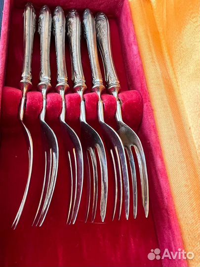 Винтажный набор серебро 800 пр