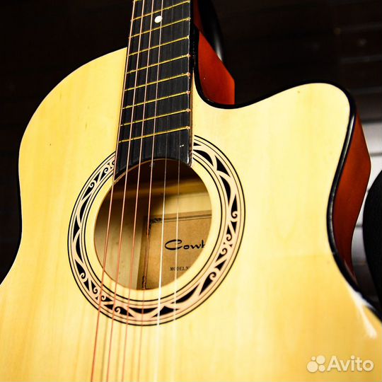 Акустическая гитара Cowboy + Аксессуары