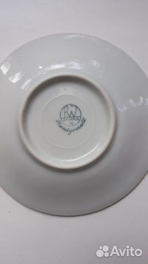 Фарфоровая кофейная пара. Германия. Винтаж