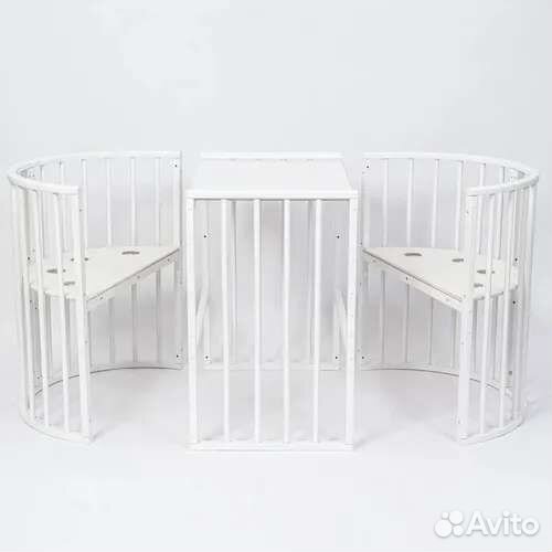 Детская кровать белая