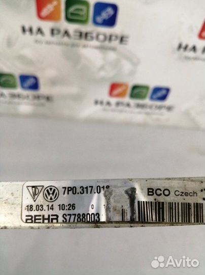 Радиатор АКПП Porsche Cayenne 958 M48.02 2014