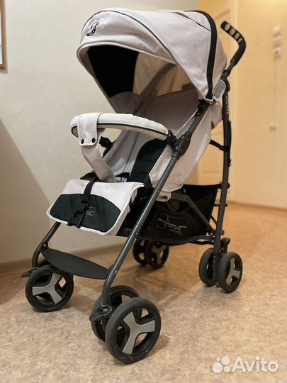 Прогулочная коляска hoco Magic Light Grey black