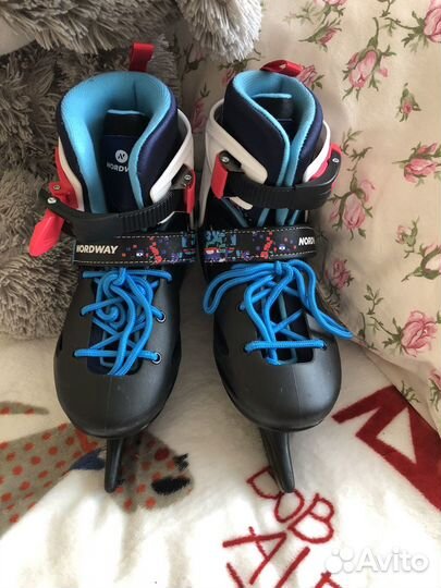 Коньки раздвижные 34-37