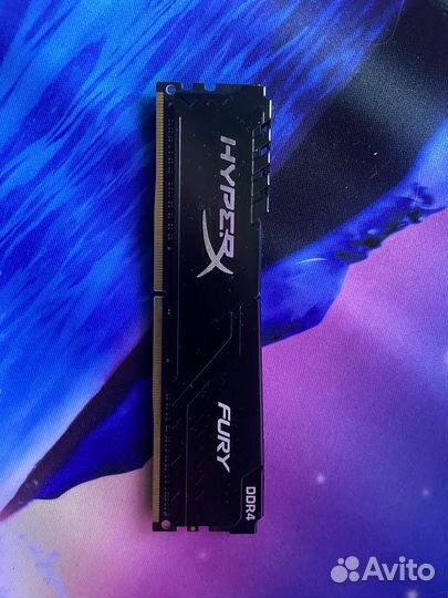 Оперативная память ddr4 hyperx fury 16gb