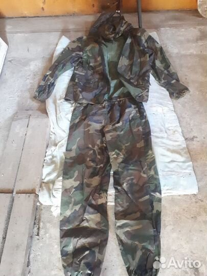 Костюм прорезиненный