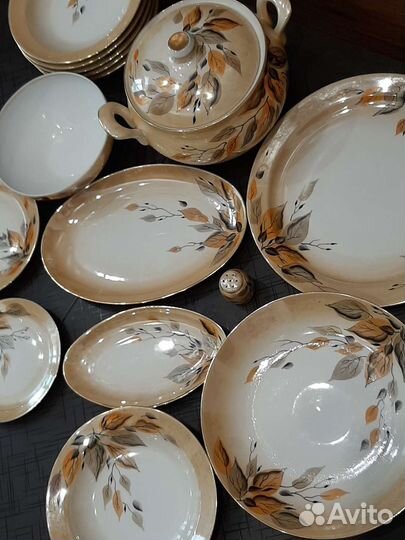 Столовый сервиз посуды с супницей 23 предмета