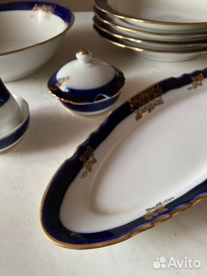 Набор столовой посуды ягоды Дулево 20 предметов